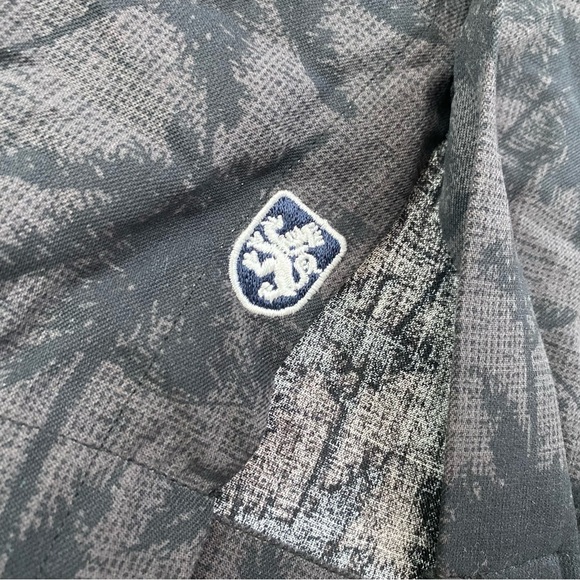 Nat Nast silk button down mens palm tree short sleeve M NWT - Picture 2 of 5